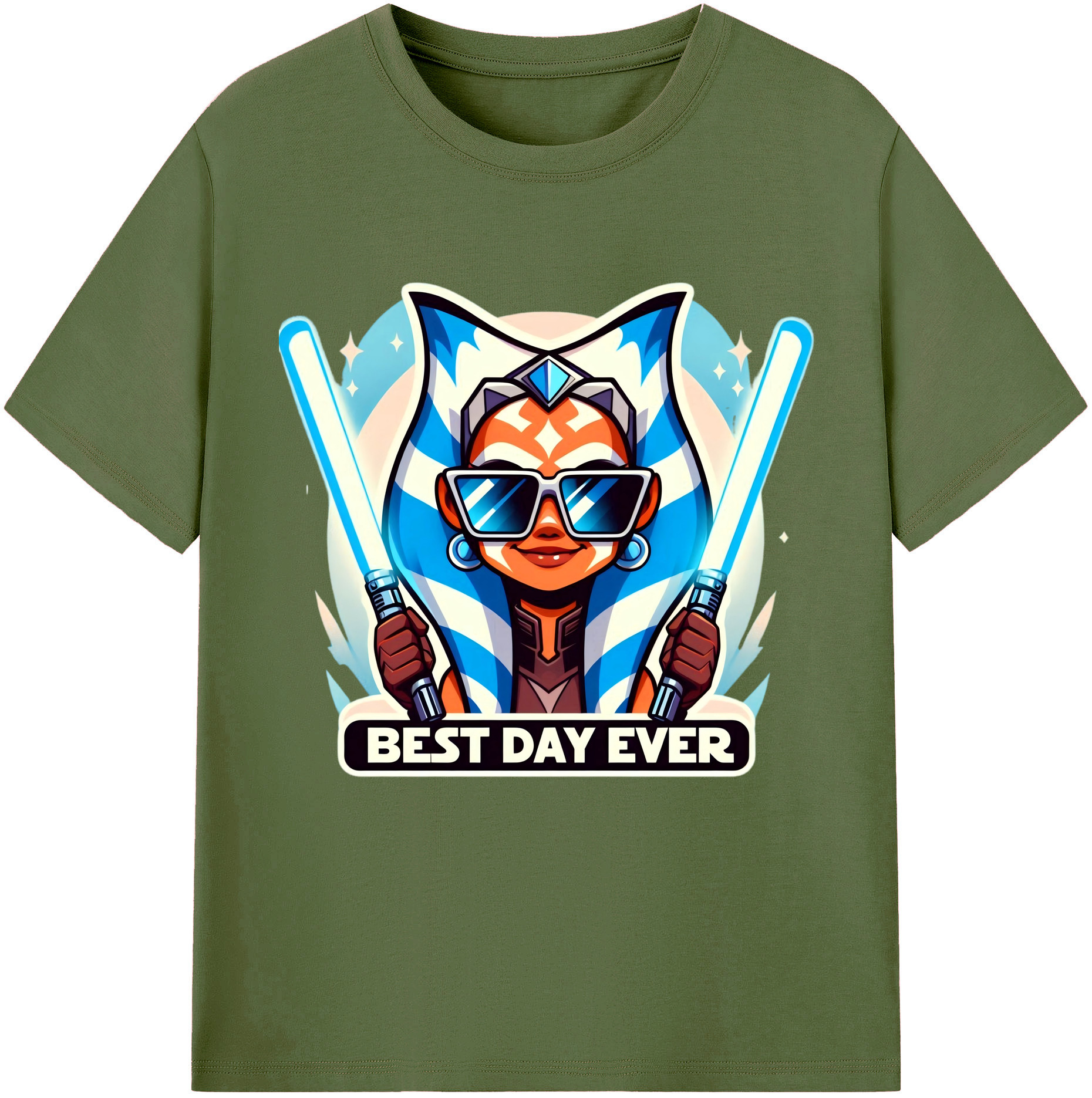 （画像用） スター・ウォーズ Star Wars 綿100％半袖Tシャツ（フロントプリント）